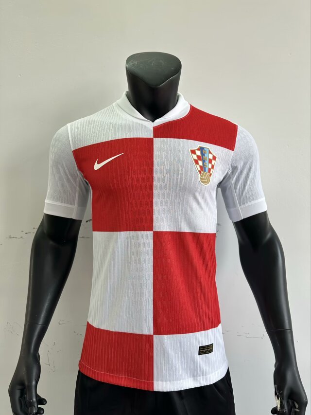 2024 Croatia Home Player Version Soccer Jerseys Yupoo