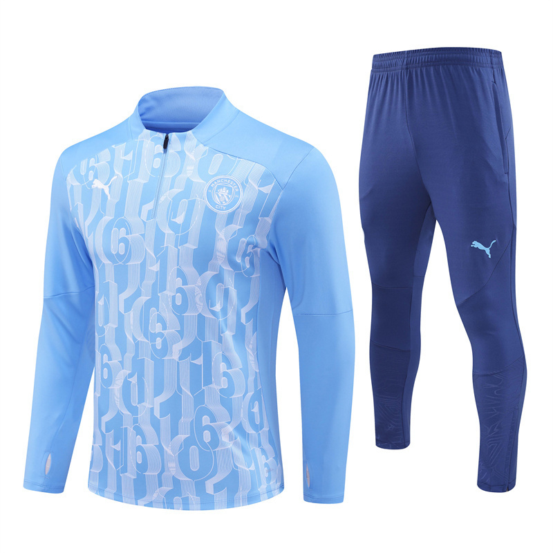 24-25 Manchester City Long Sleeve Training Suit Yupoo