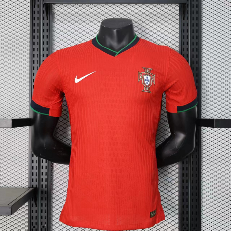 2024 Portugal Home Player Version Soccer Jerseys Yupoo