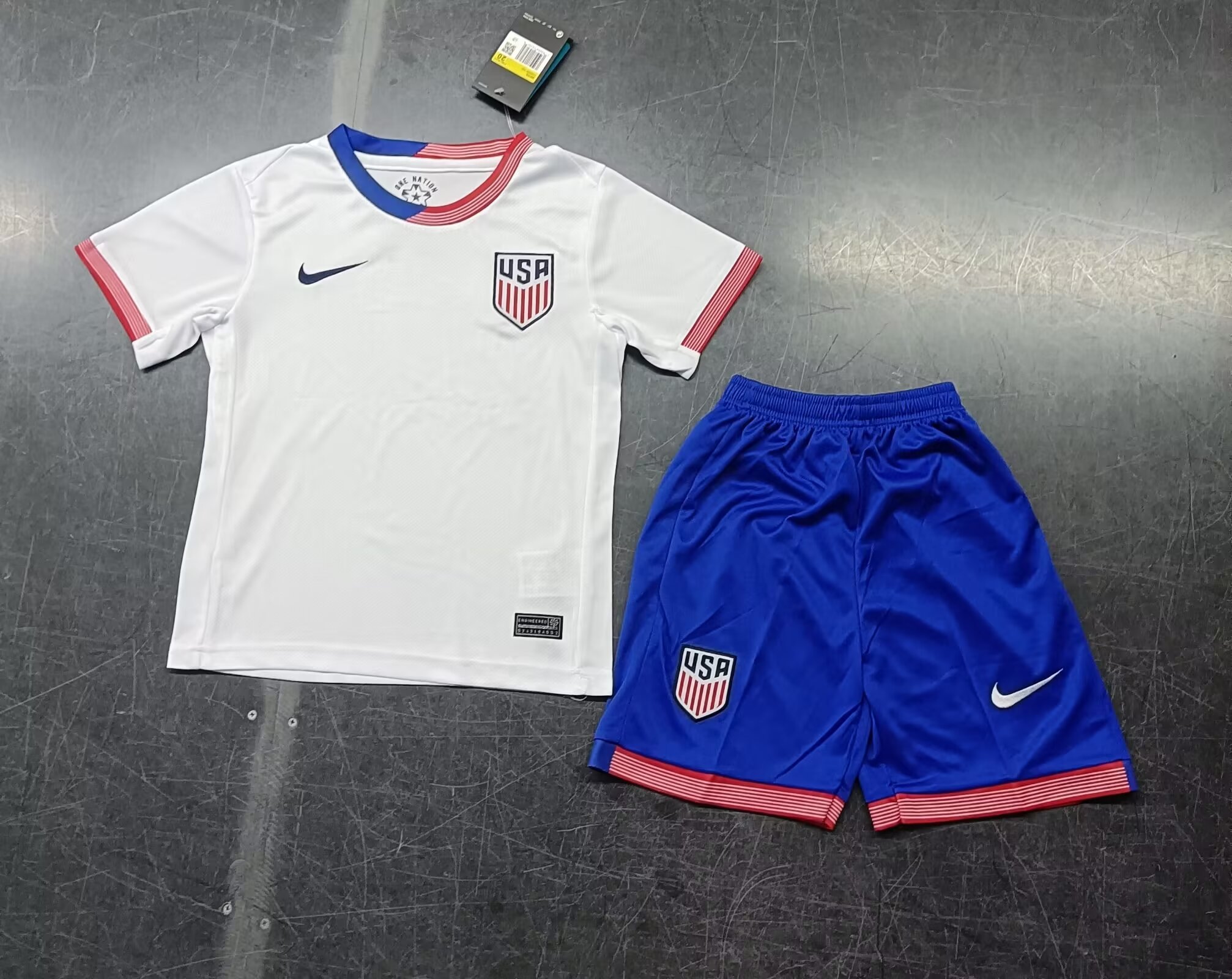2024 USA Home Kids Soccer Jerseys Yupoo