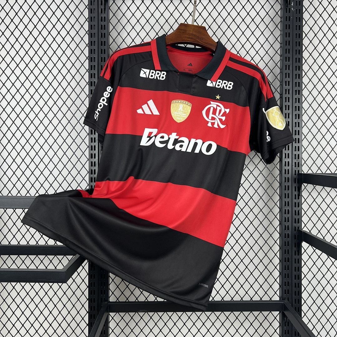 Mens Flamengo 2026/27 Home All Sponsors Jersey