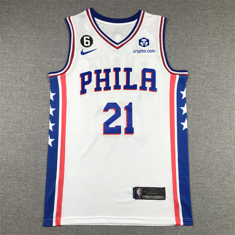 2023 76ers #21 Embroidery