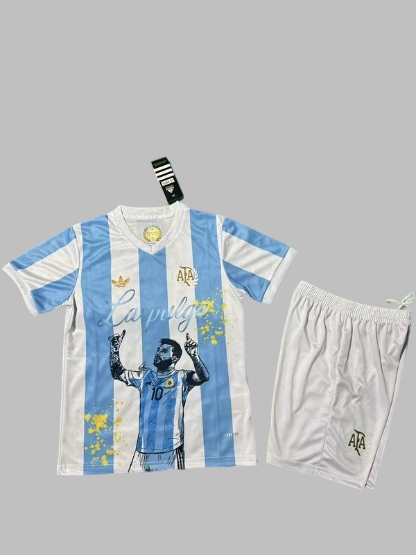 25-26 Argentina Kids Cheap Soccer Jerseys Yupoo