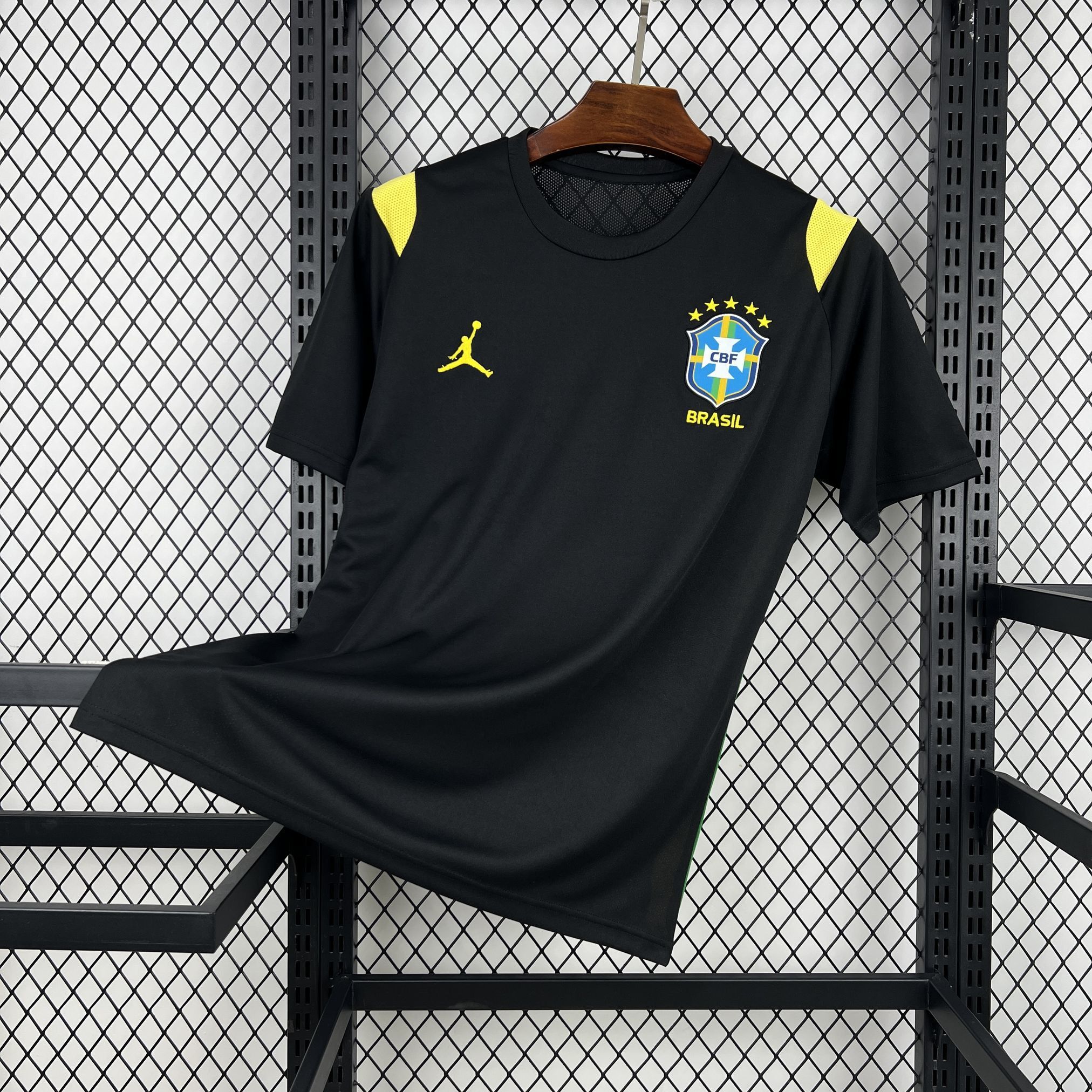 Mens Brazil 2026 World Cup Pre-Match Jersey-Fans Version