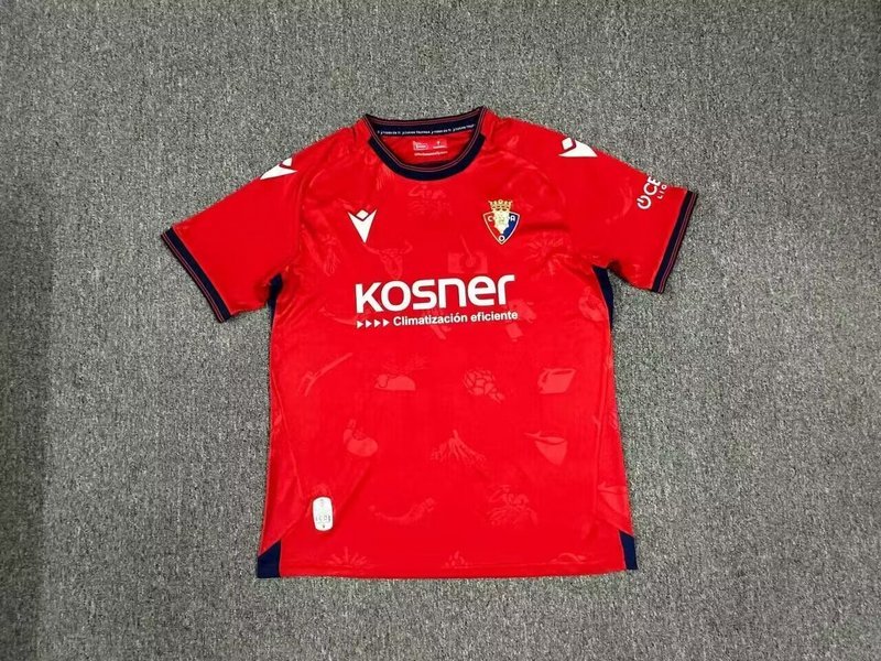 24-25 Osasuna Home Soccer Jerseys Yupoo