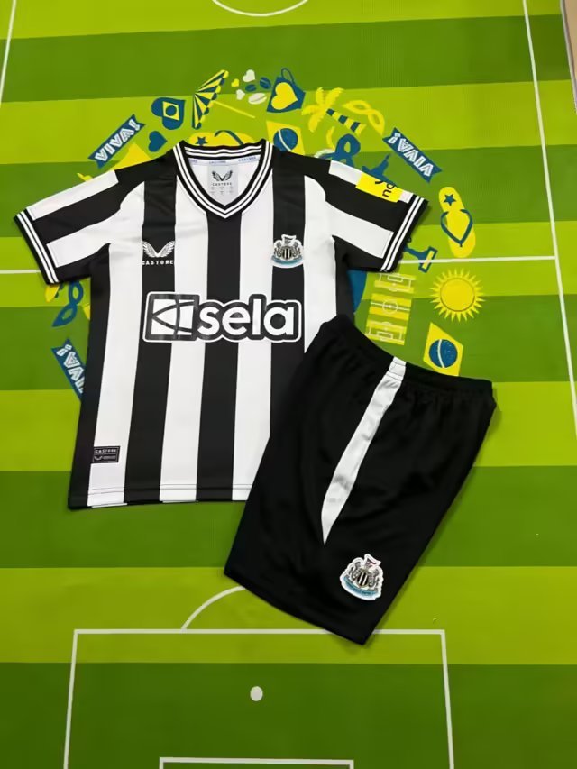 23-24 Newcastle United Home Kids Soccer Jerseys Yupoo