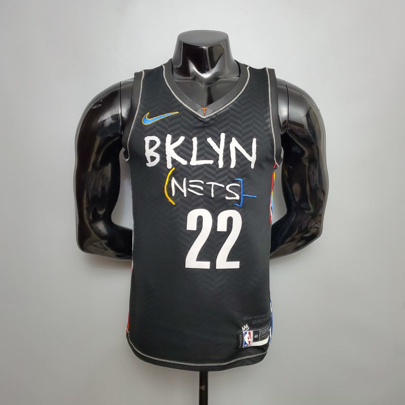 New Brooklyn Nets LEVERT#22 City Edition Black S-XXL