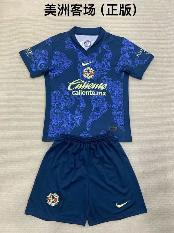 24-25 America Away Kids Soccer Jerseys Yupoo
