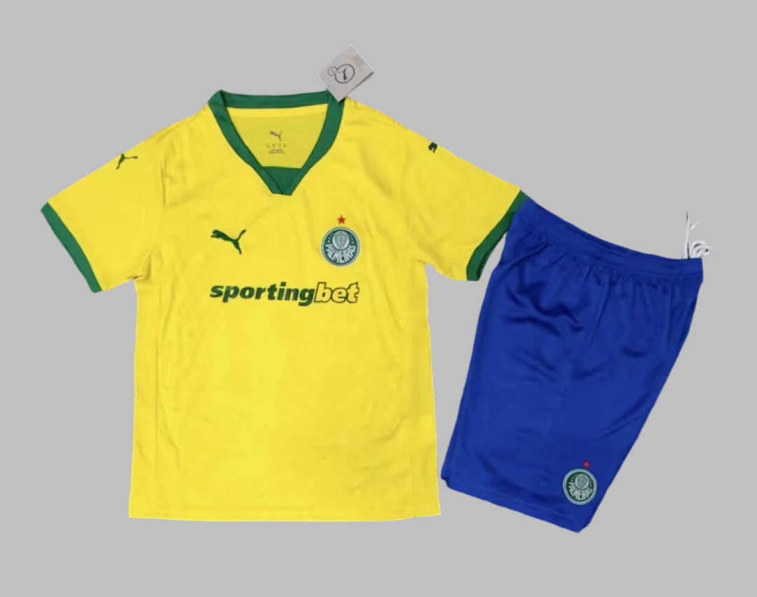 25-26 Palmeiras Third Kids Cheap Soccer Jerseys Yupoo