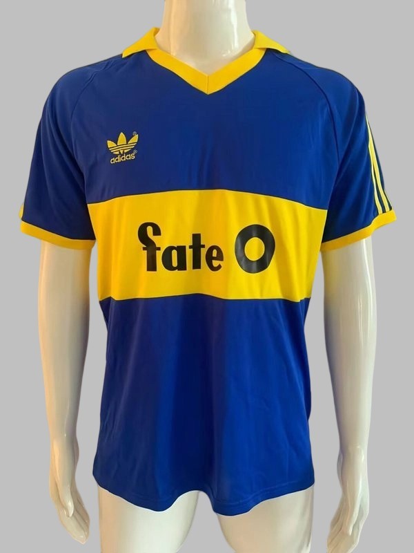 1986 Boca Juniors Home Retro Cheap Soccer Jerseys Yupoo