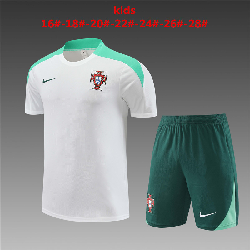 2024 Portugal Kids Training Soccer Jerseys Yupoo