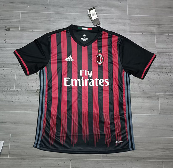 16-17 AC Milan Home Retro Soccer Jerseys Yupoo