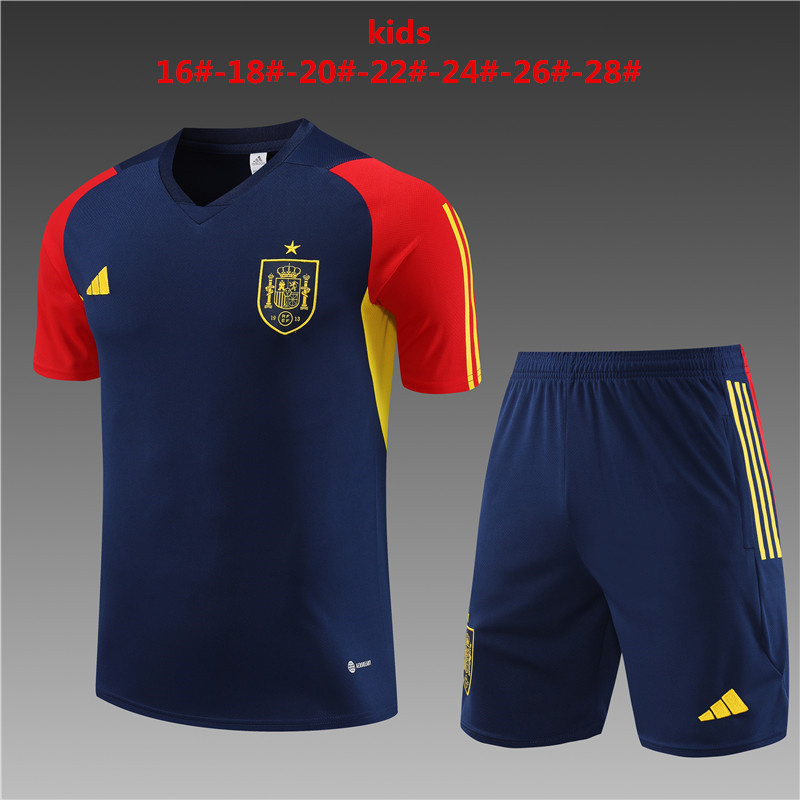 2023 Spain Kids Training Soccer Jerseys Yupoo