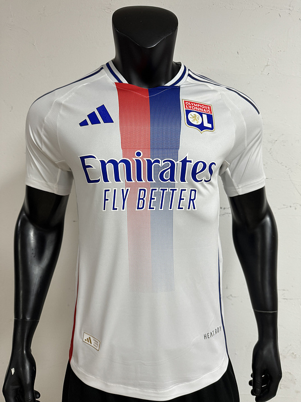 24-25 Lyon Home Player Version Soccer Jerseys Yupoo