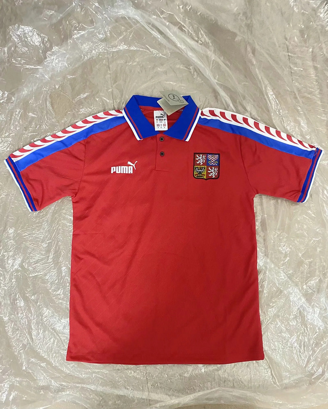 1996 Czech Home Retro Soccer Jerseys Yupoo