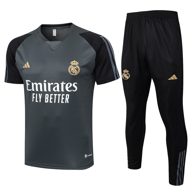 23-24 Real Madrid Short Sleeve Tracksuit Yupoo
