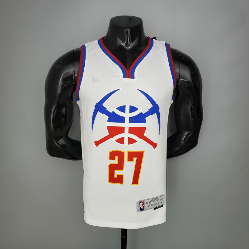 2021 MURRAY#27 Nuggets Bonus Edition White NBA Jersey S-XXL