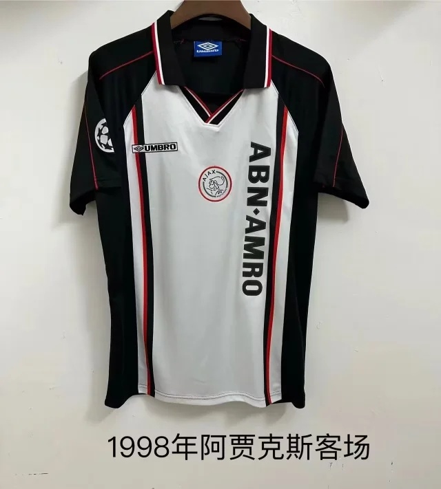 1998 Ajax Away Retro Soccer Jerseys Yupoo