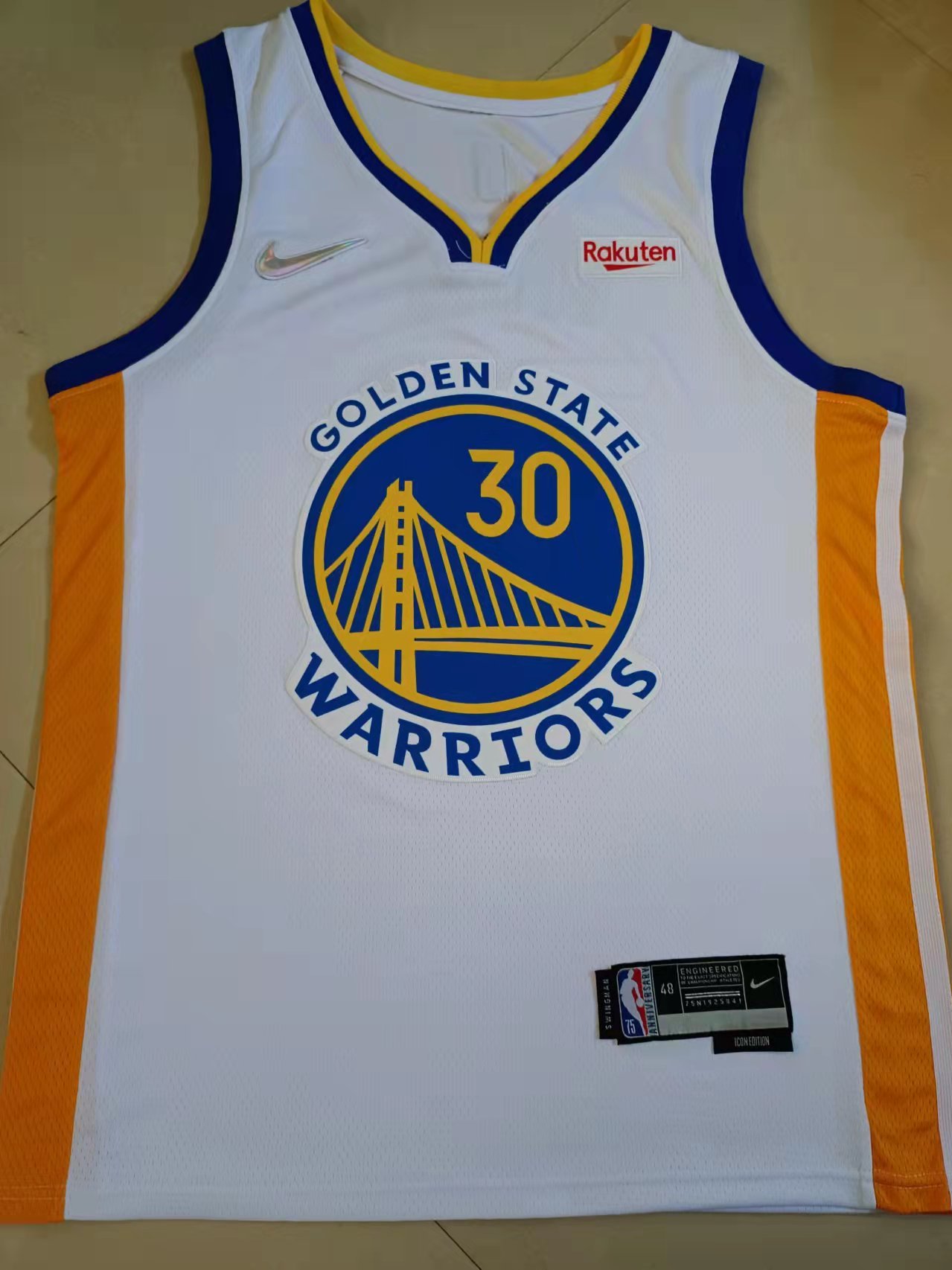 Warriors #30 Embroidery