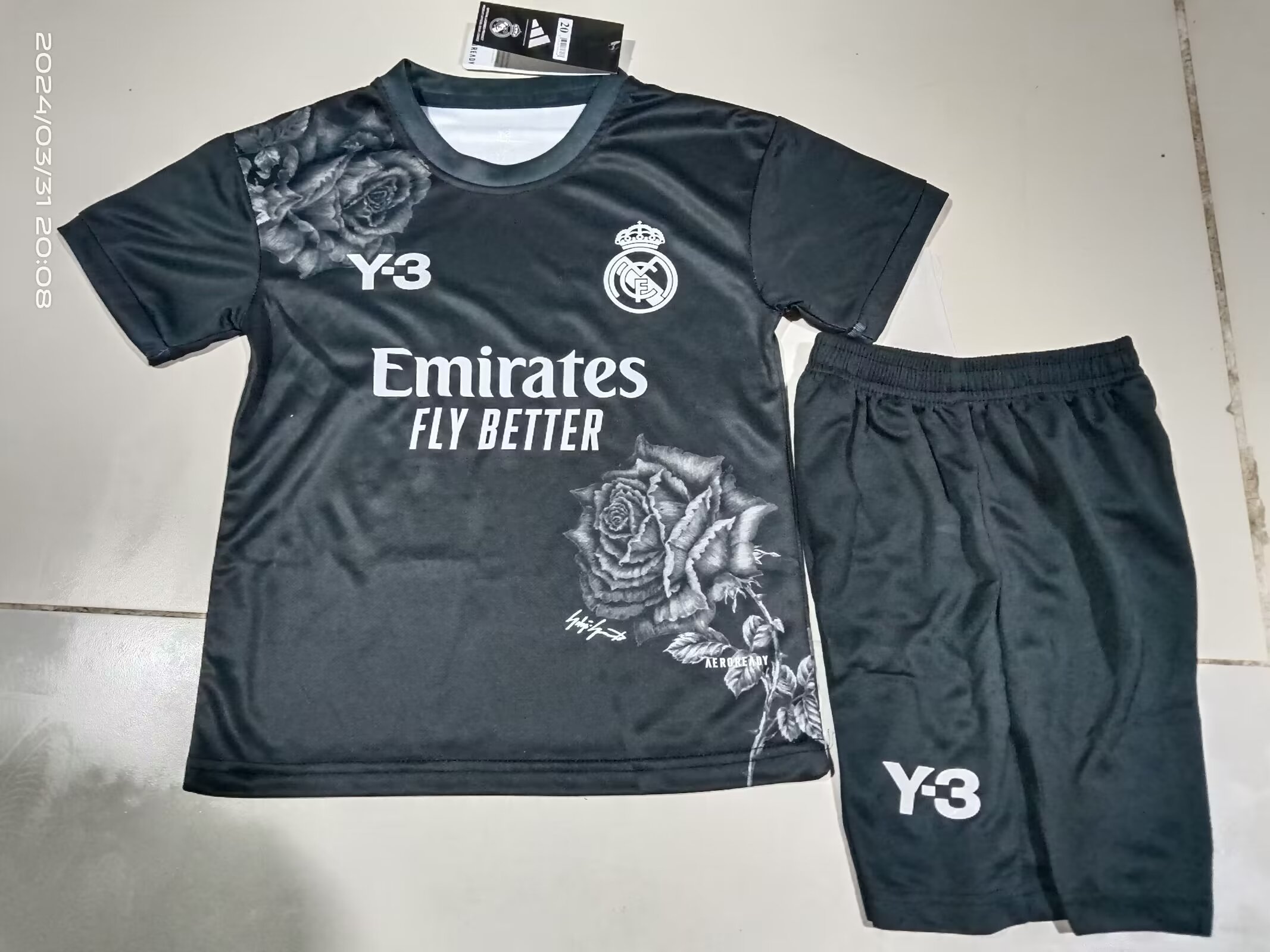24-25 Real Madrid Y3 Kids Soccer Jerseys Yupoo