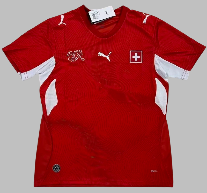 25-26 Switzerland Home Cheap Soccer Jerseys Yupoo