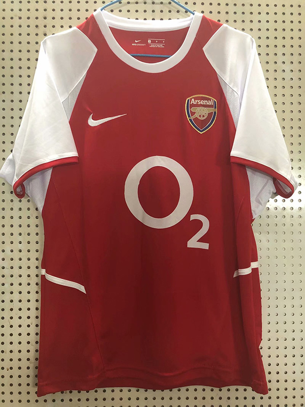 02 arsenal retro soccer jersey Yupoo
