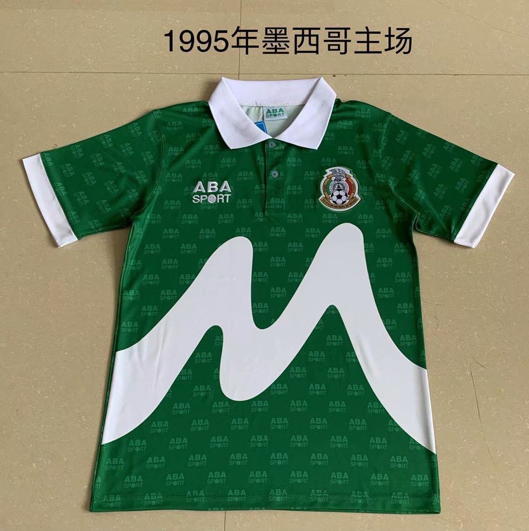 1995 Mexico Home Retro Soccer Jerseys Yupoo