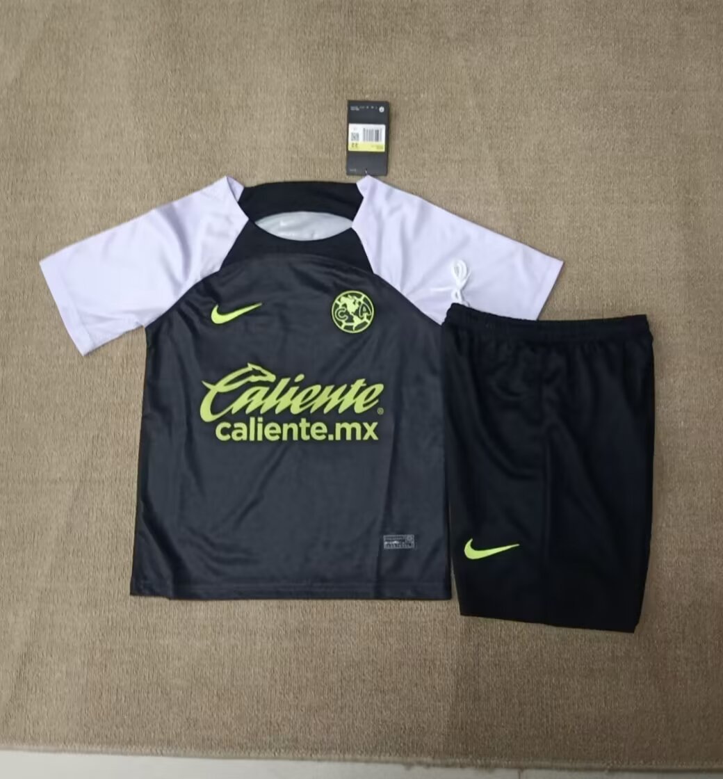 23-24 Club America Training Kids Soccer Jerseys Yupoo