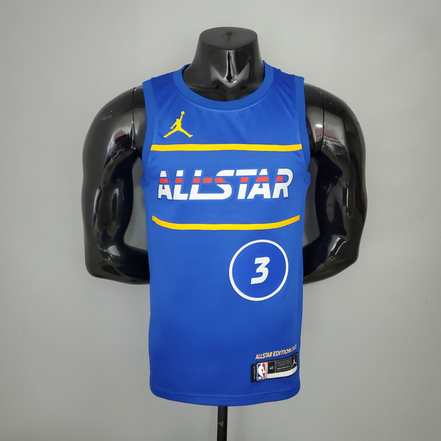 2021 BEAL#3 All-Star Blue NBA Jersey S-XXL