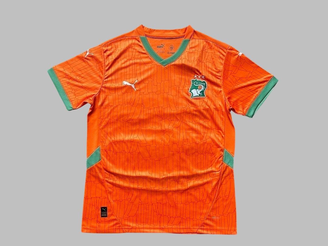 2025 Cote d Ivoire Home Cheap Soccer Jerseys Yupoo