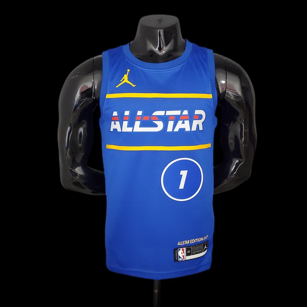 2021 WILLIAMSON#1 All-Star Blue NBA Jersey S-XXL