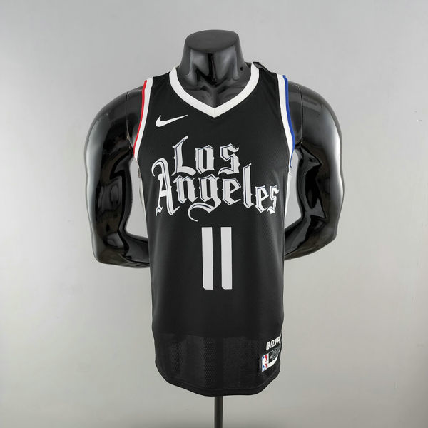 WALL#11 Los Angeles Clippers Black NBA jersey S-XXL