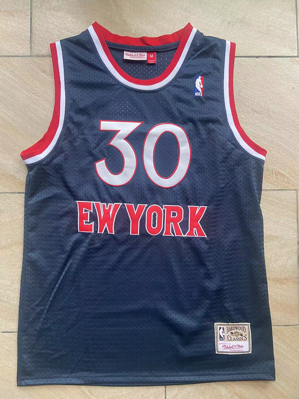 Knicks #30 Retro Embroidery