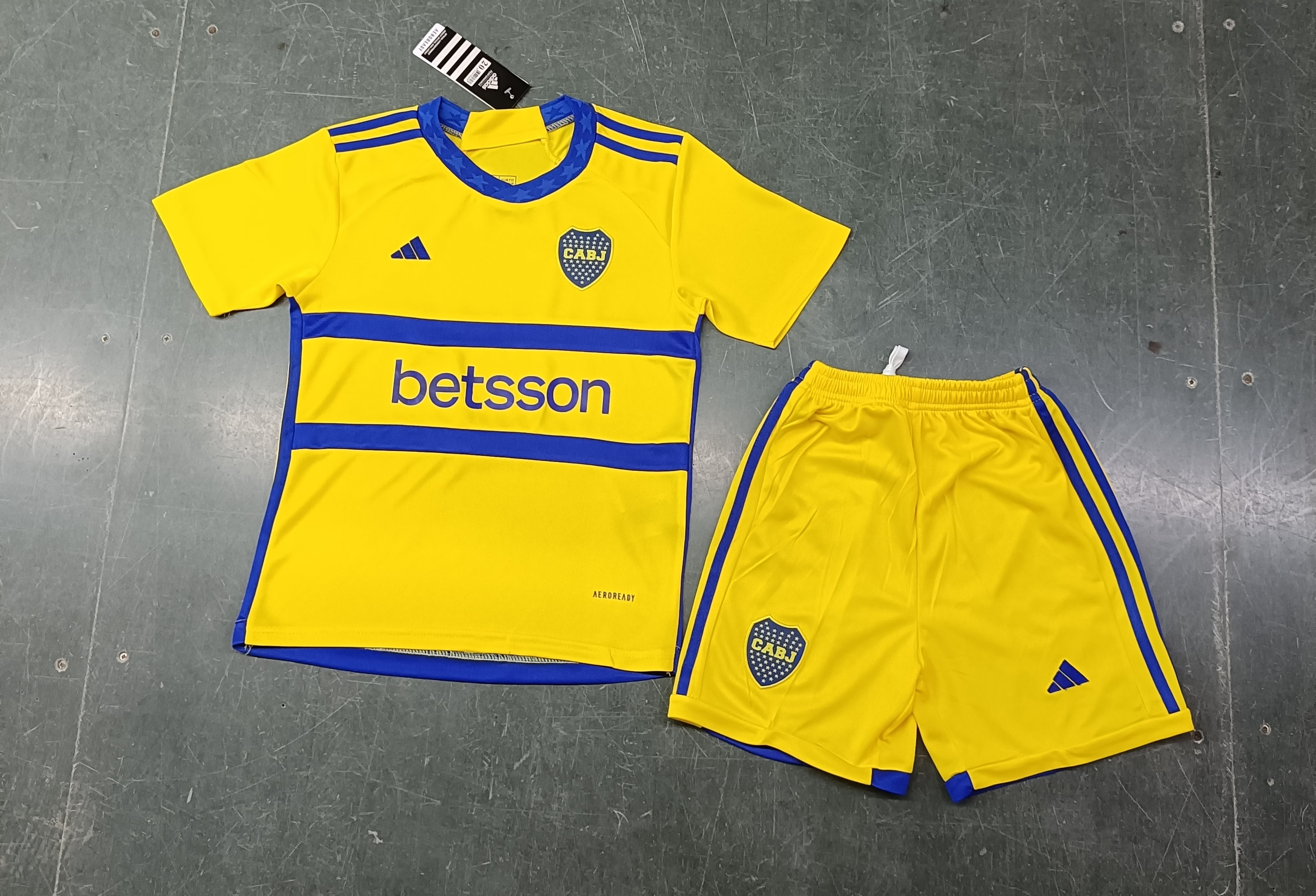 23-24 Boca Away Kids Soccer Jerseys Yupoo