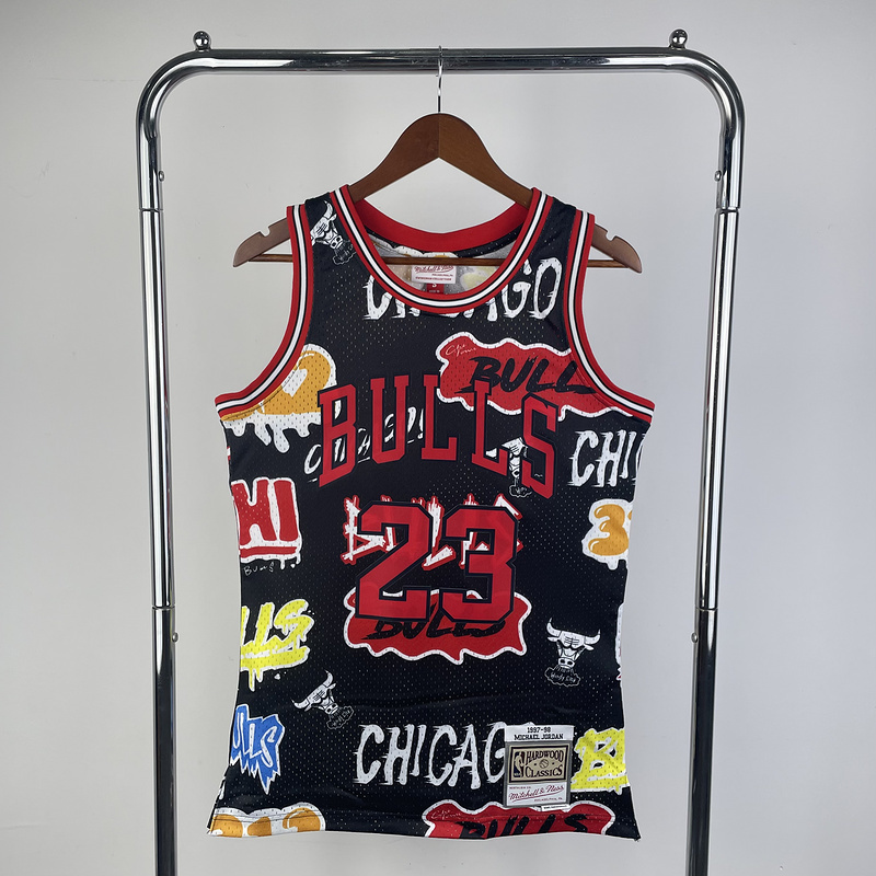 Bulls #23 Retro Hot Press