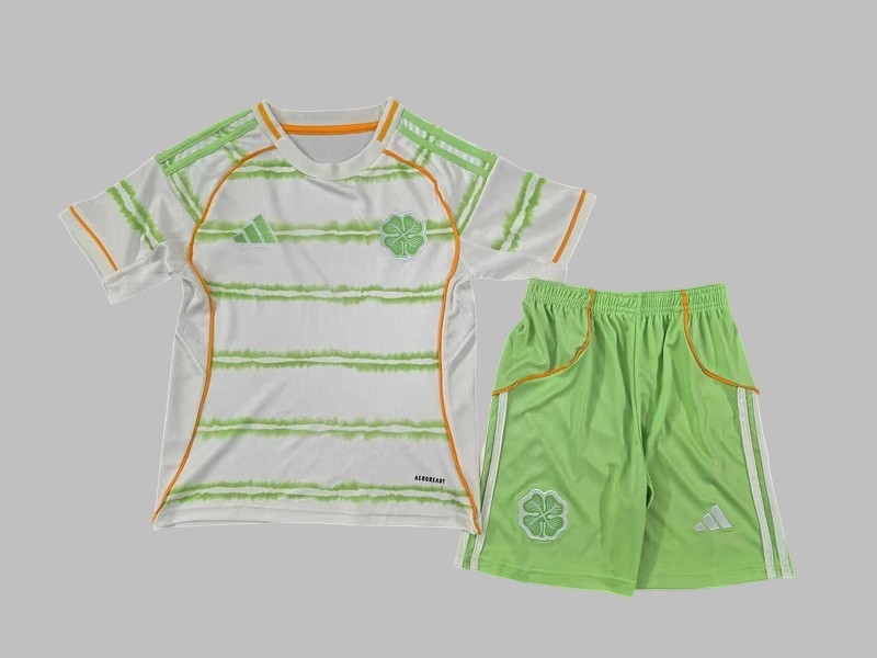 25-26 Celtic Home Kids Cheap Soccer Jerseys Yupoo