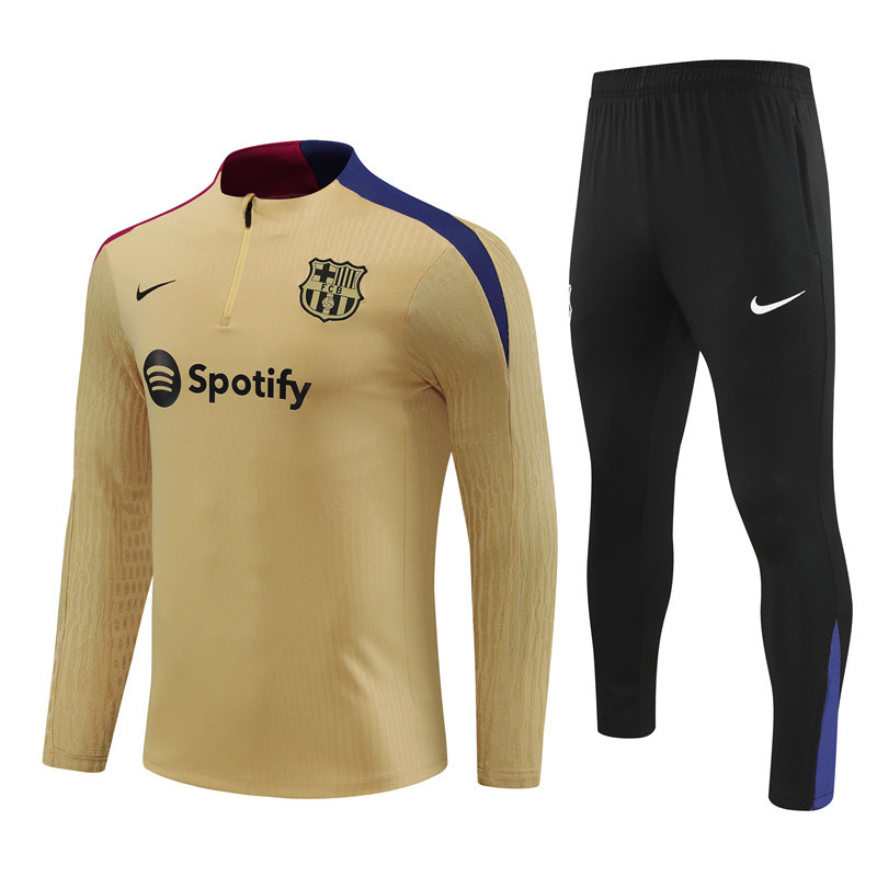 24-25 Messi GRIEZMANN Gold Player Long Sleeve Training Suit Yupoo