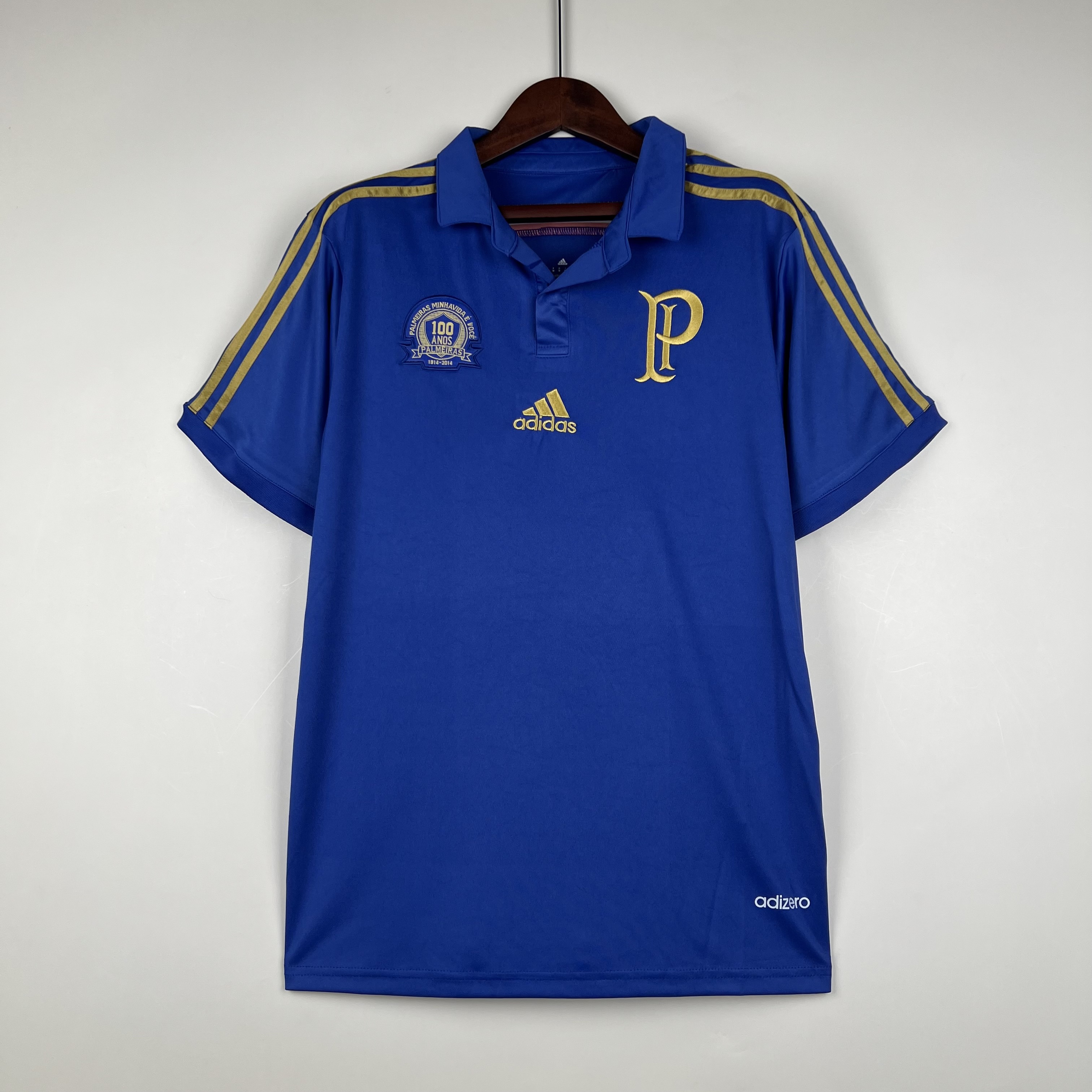 14-15 Palmeiras Retro Blue Soccer Jerseys Yupoo
