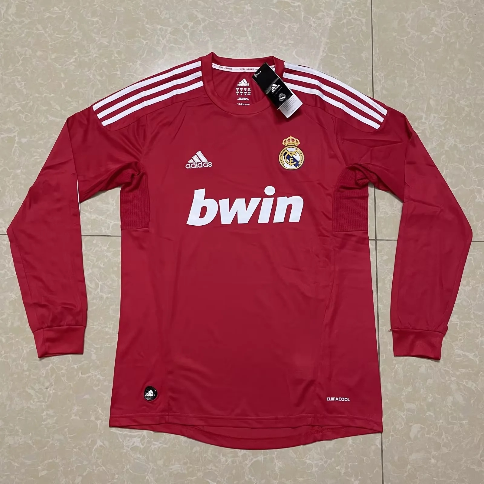 2011-12 Real Madrid Third Retro Long Sleeve Soccer Jerseys Yupoo