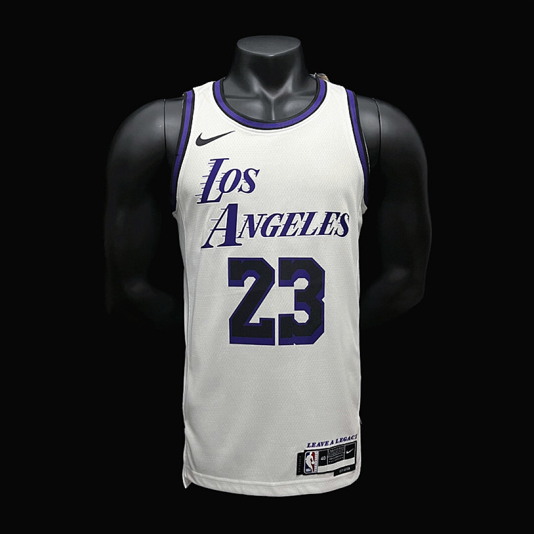 JAMES#23 22/23 Los Angeles Lakers City Version S-XXL