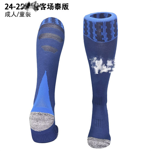 24-25 M-anchester U-nited Away Adult/Kids Socks Yupoo