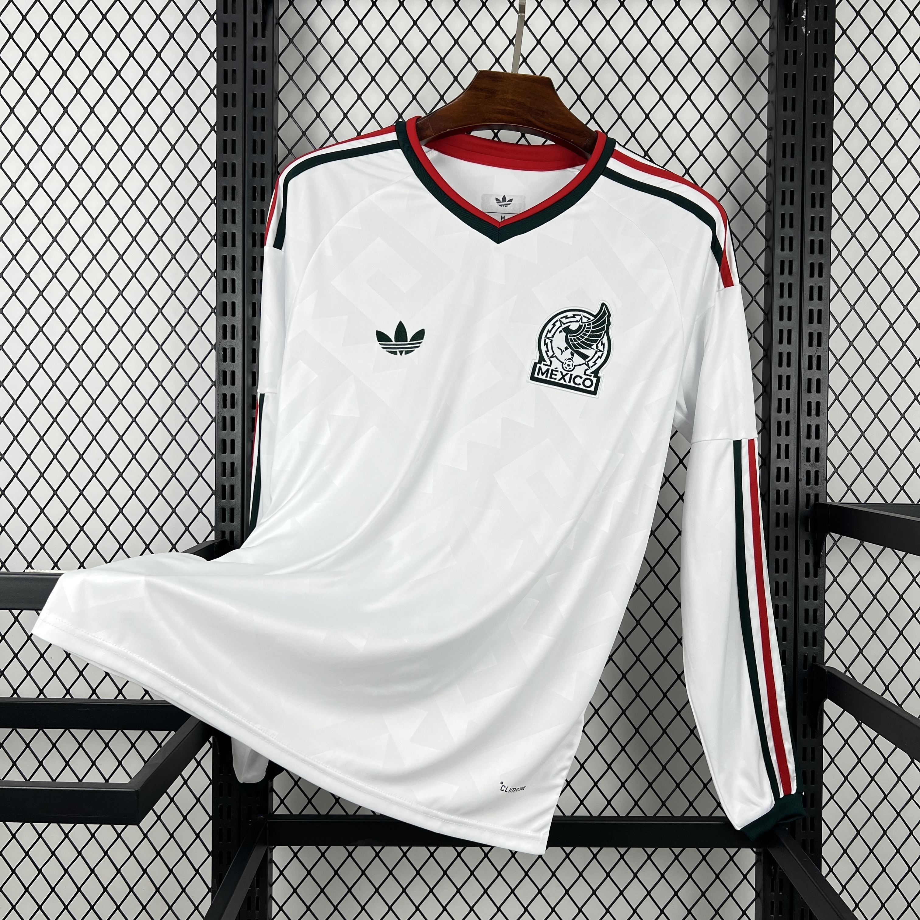 Mens Mexico 2026 World Cup Away Long Sleeve Jersey