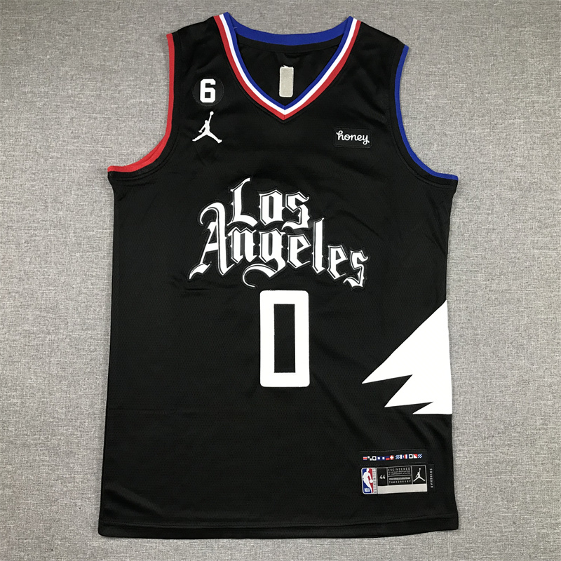 2023 Clippers #0 Embroidery