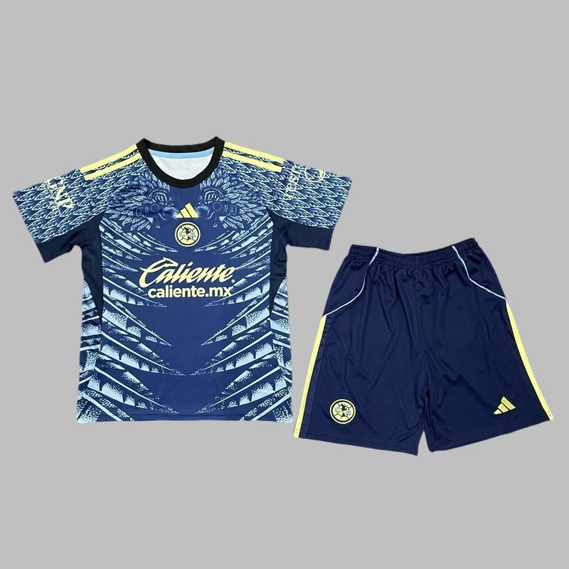 25-26 Club America Away Kids Cheap Soccer Jerseys Yupoo