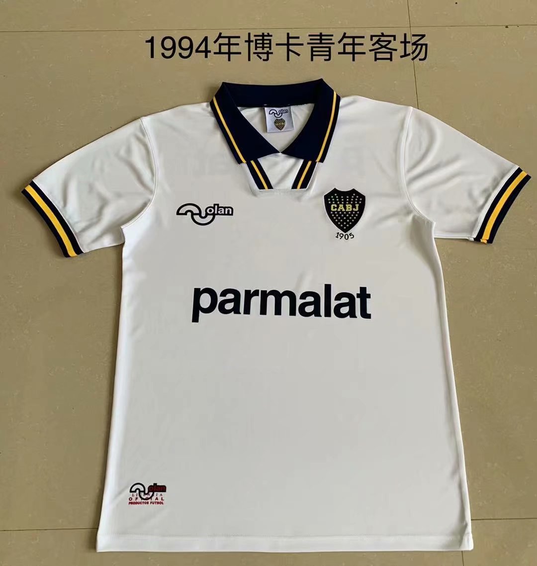 1994 Boca Away Retro Soccer Jerseys Yupoo