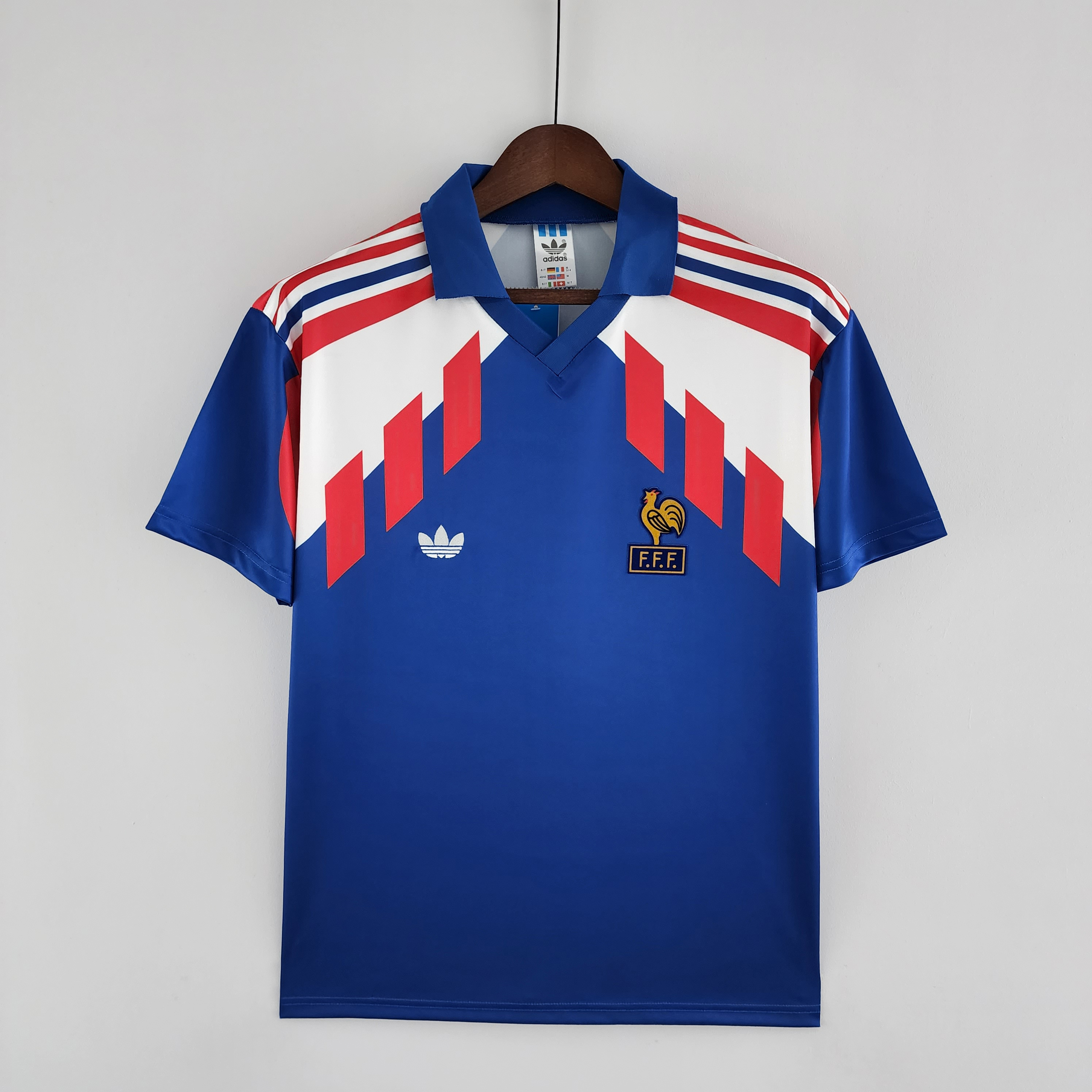 1988-90 France Home Retro Soccer Jerseys Yupoo