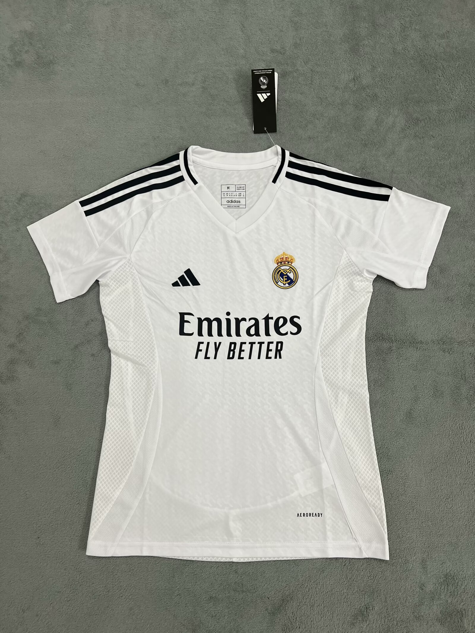 24-25 Real Madrid Home Woman Soccer Jerseys Yupoo