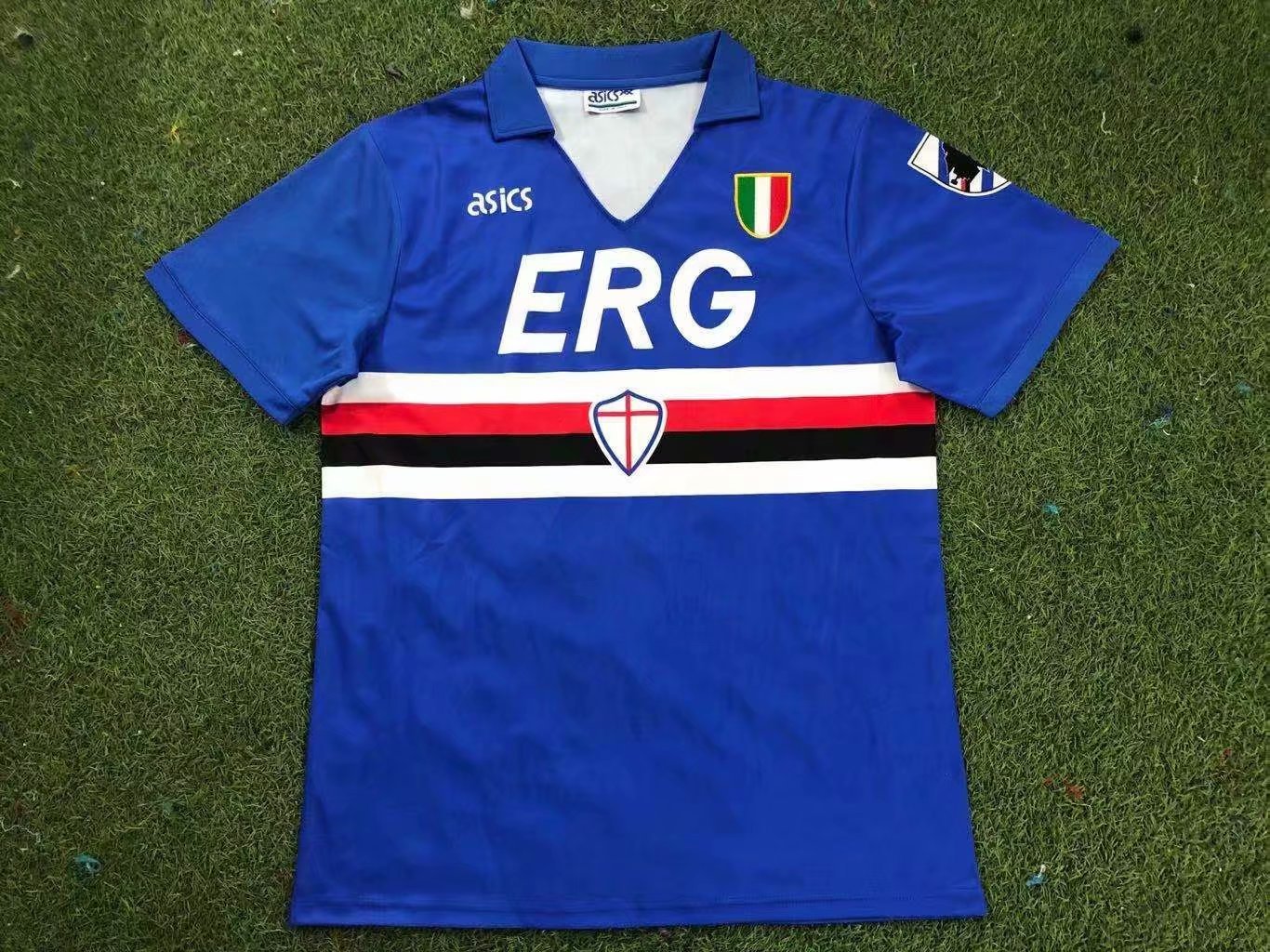 91-92 Sampdoria Home Retro Soccer Jerseys Yupoo