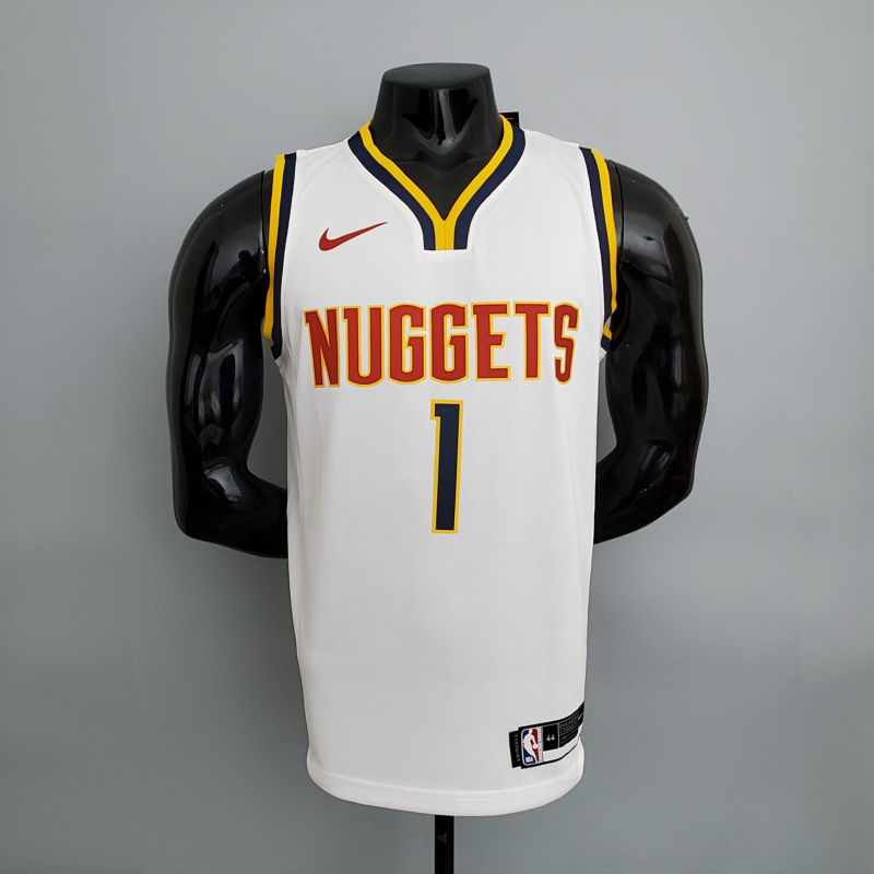 Nuggets Porter jr.#1 Limited White NBA Jersey S-XXL