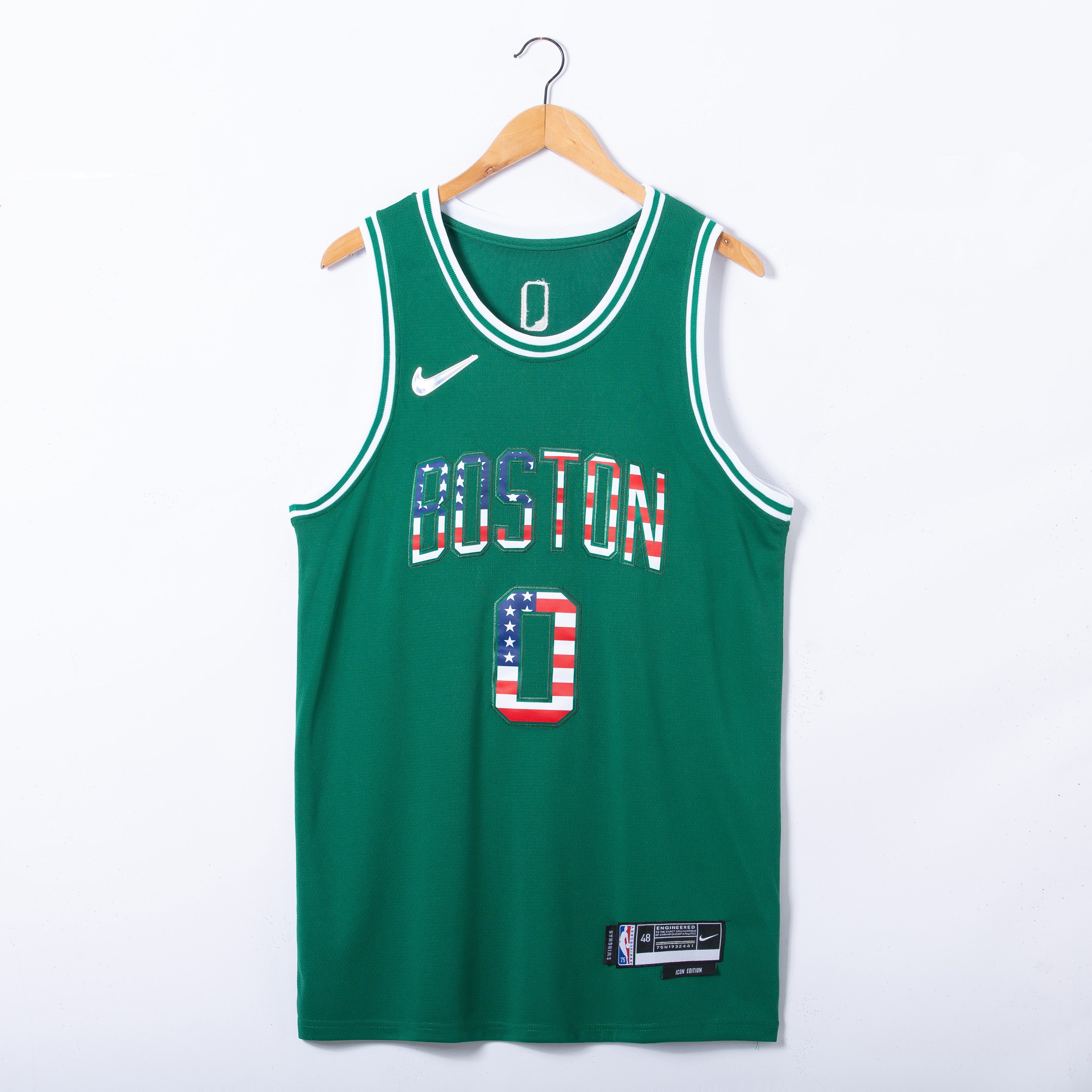 Celtics #0 75th Anniversary Embroidery